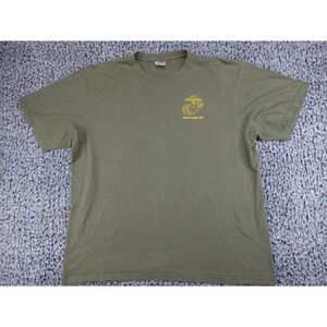 Soffe USMC Portland Oregon T-Shirt Mens XL Green Good US Marine Corps Graphic